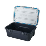 Gregory Alpaca Gear Box 45L in Slate Blue - Open lid view