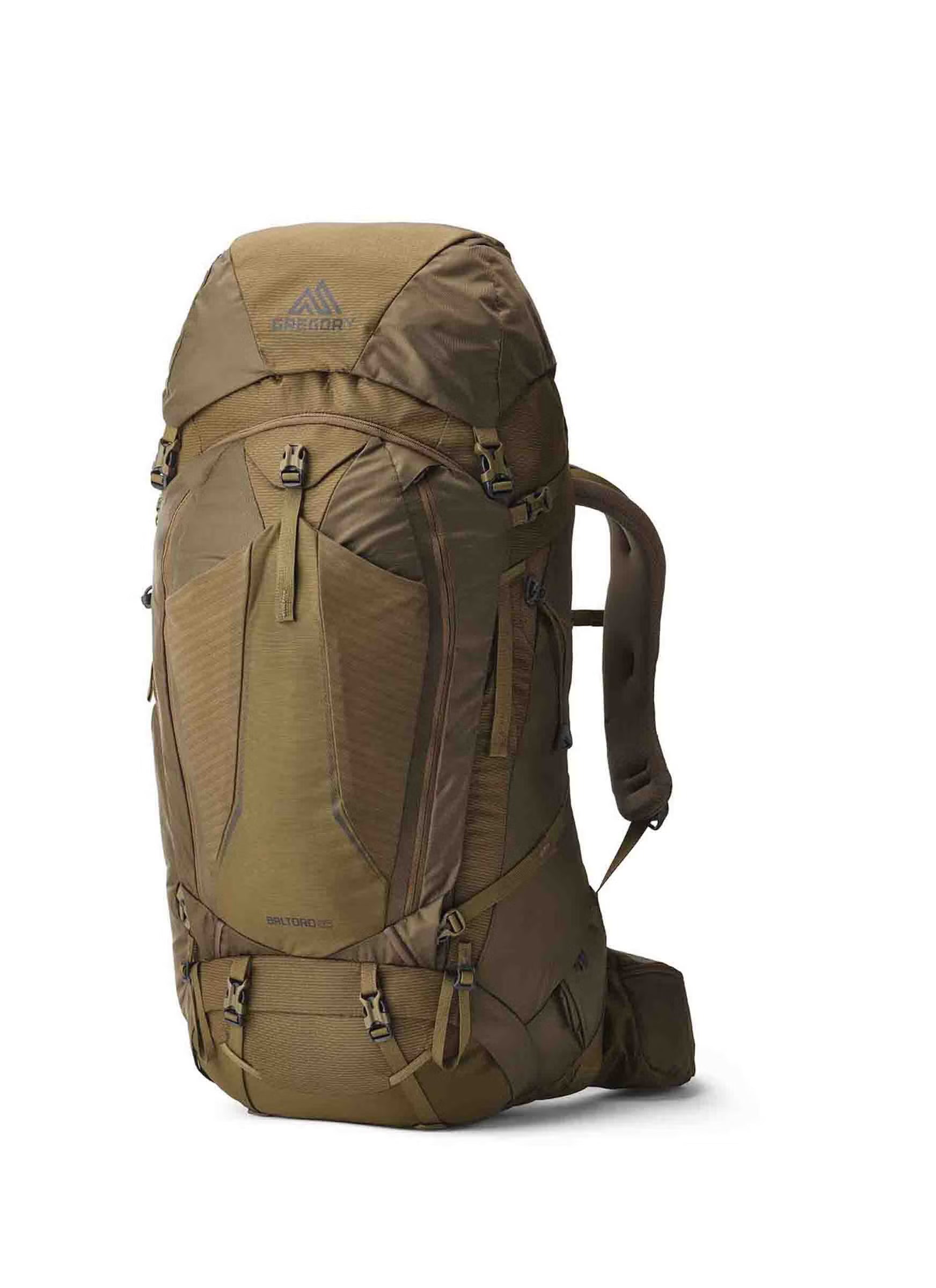 Gregory Baltoro 65L Men's Backpacking Pack in Crocodile Green - Front
