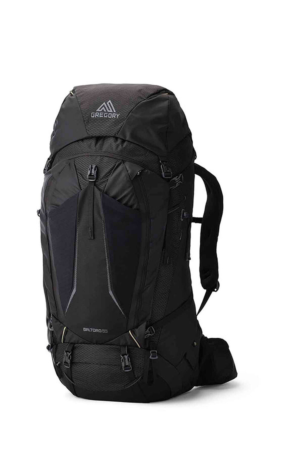 Gregory Baltoro 65L Men's Backpacking Pack in Shadow Pine Black - Front