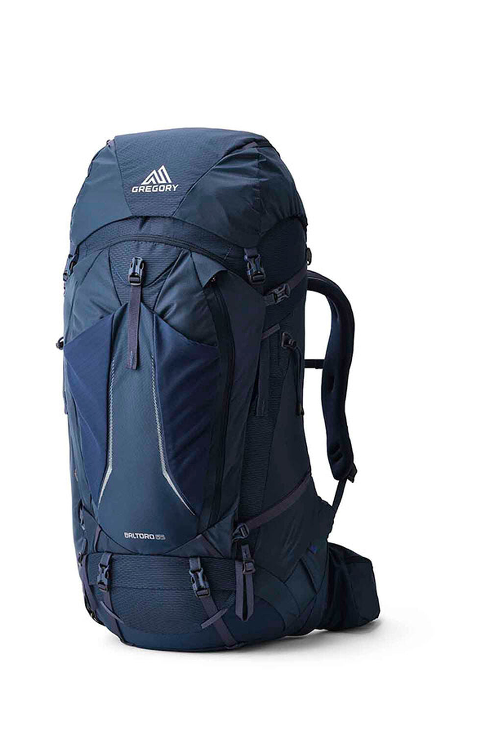 Gregory Baltoro 65L Men's Backpacking Pack in Stellar Blue - Back