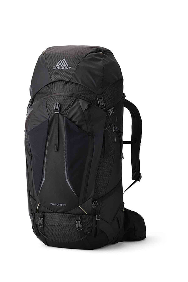 Gregory Baltoro 75L Men's Backpacking Pack in Shadow Pine Black - Front