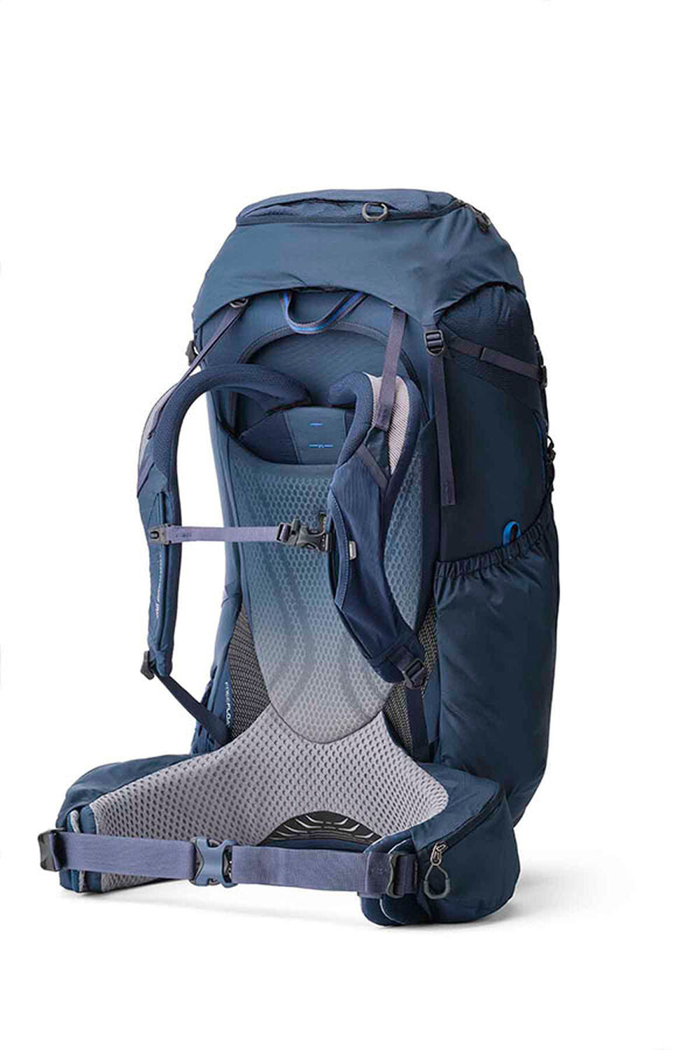 Gregory Baltoro 75L Men's Backpacking Pack in Stellar Blue - Back