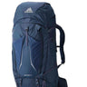 Gregory Baltoro 75L Men's Backpacking Pack in Stellar Blue - Front