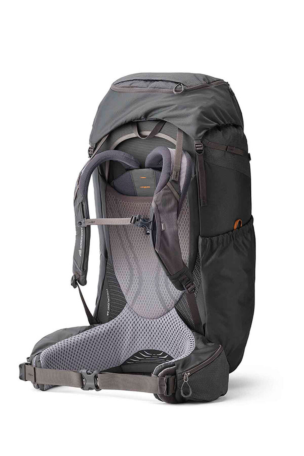 Gregory Baltoro Pro 100L Men's Backpacking Pack in Iron Grey - Back
