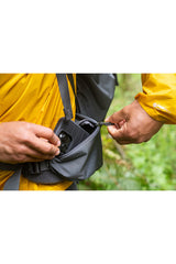 Gregory Baltoro Pro 100L Men's Backpacking Pack in Iron Grey - Top Lid Pocket Detail