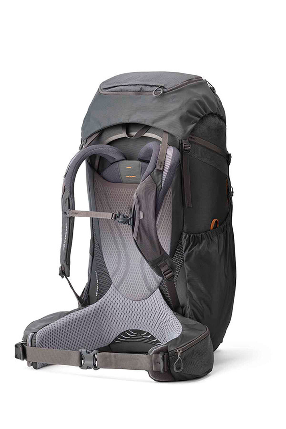 Gregory Baltoro Pro 85L Men's Backpacking Pack in Iron Grey - Back