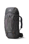 Gregory Baltoro Pro 85L Men's Backpacking Pack in Iron Grey - Front