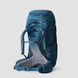 Gregory Deva 60 Women's Backpacking Pack in Mountain Teal - Back