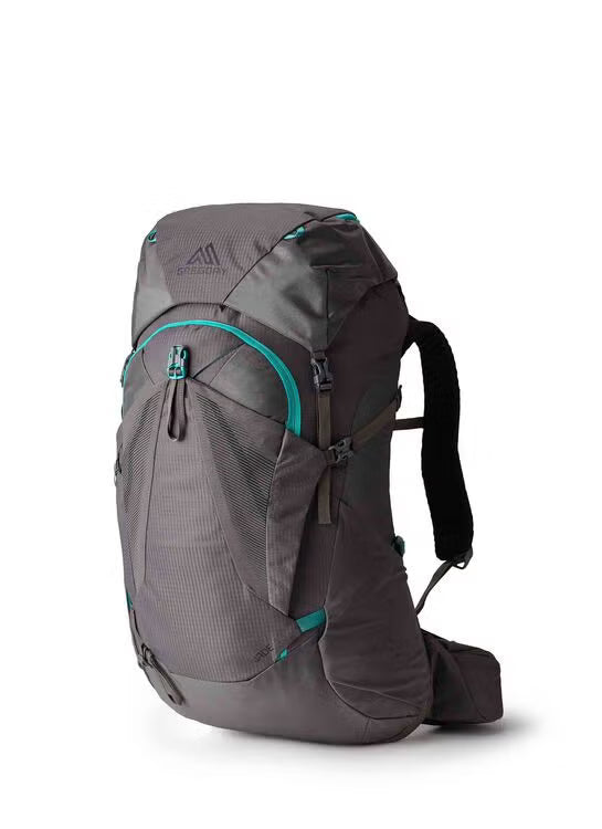 Gregory Jade 43L Women's Hiking Backpack in Mist Grey - Front