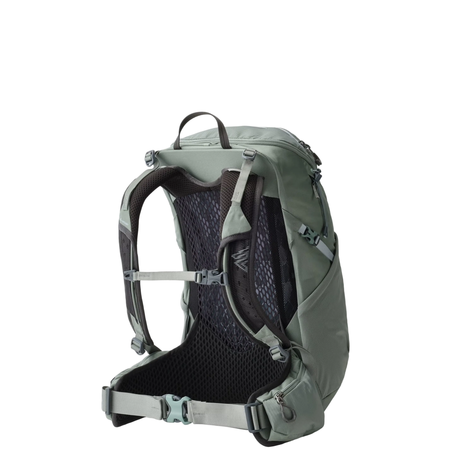 Gregory Jade LT 24L Women's Hiking Backpack in Artichoke Green - Back view
