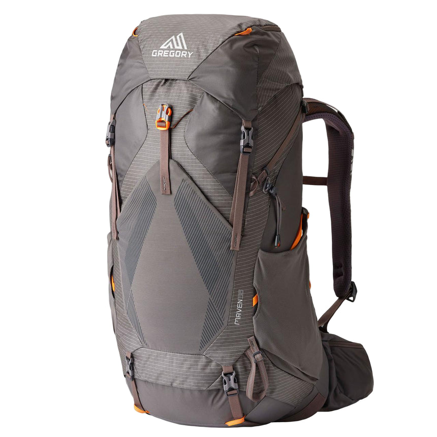 Gregory Maven 38 Hiking Backpack in Grey Melon - Front