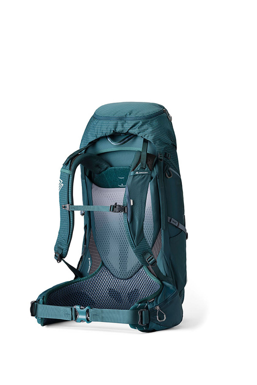 Gregory Maven 48L Women's Backpacking Pack in Ocean Slate - Back