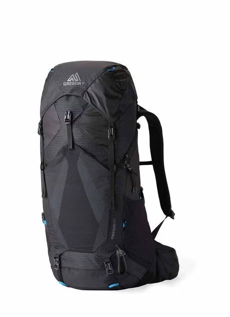 Gregory Paragon 50L Men's Backpacking Pack in Alpine Black - Front