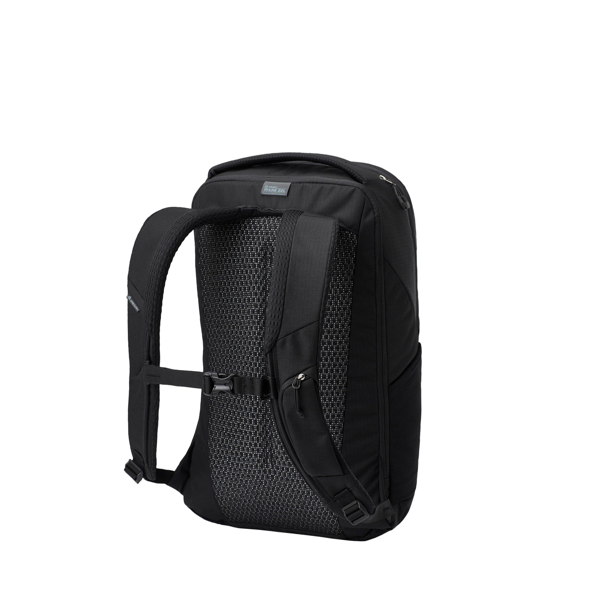 Gregory Rhune 22 Backpack in Carbon Black - Back