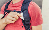 Gregory Rhune 28 Backpack in Carbon Black - Sternum Strap Adjustment