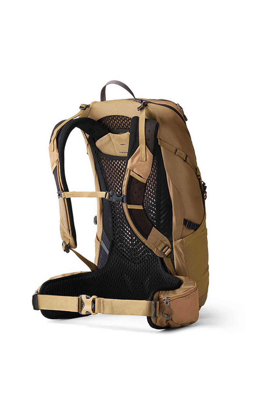 Gregory Zulu 30 Men's Hiking Backpack in Desert Tan - Back