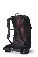 Gregory Zulu 30 Men's Hiking Backpack in Volcanic Black - Back