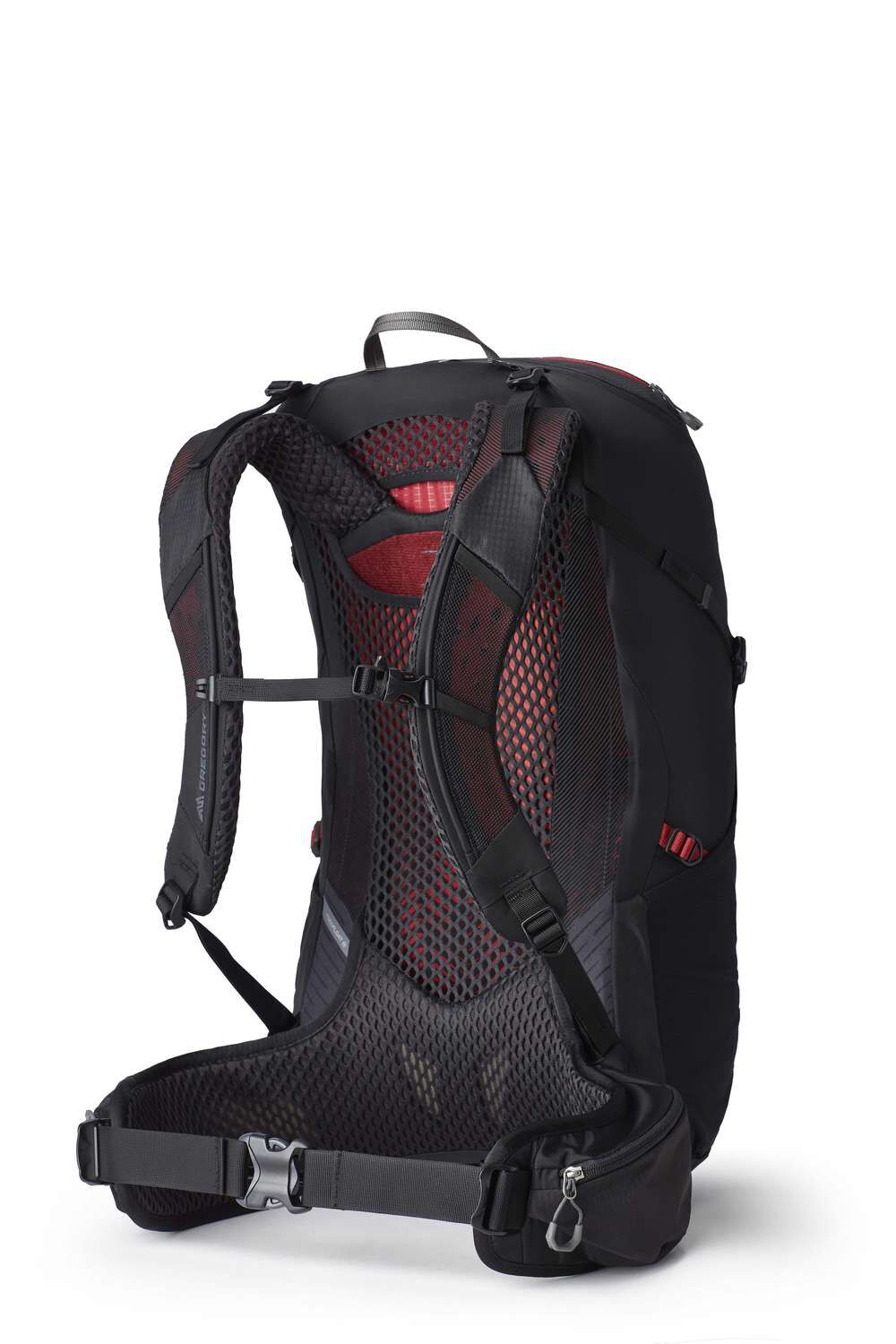 Gregory Zulu 30 Men's Hiking Backpack in Volcanic Black - Back