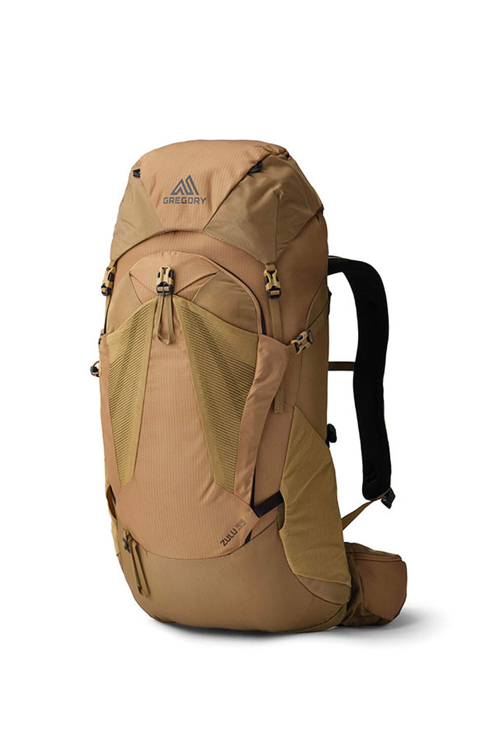 Gregory Zulu 35 Men's Hiking Backpack in Desert Tan - Front