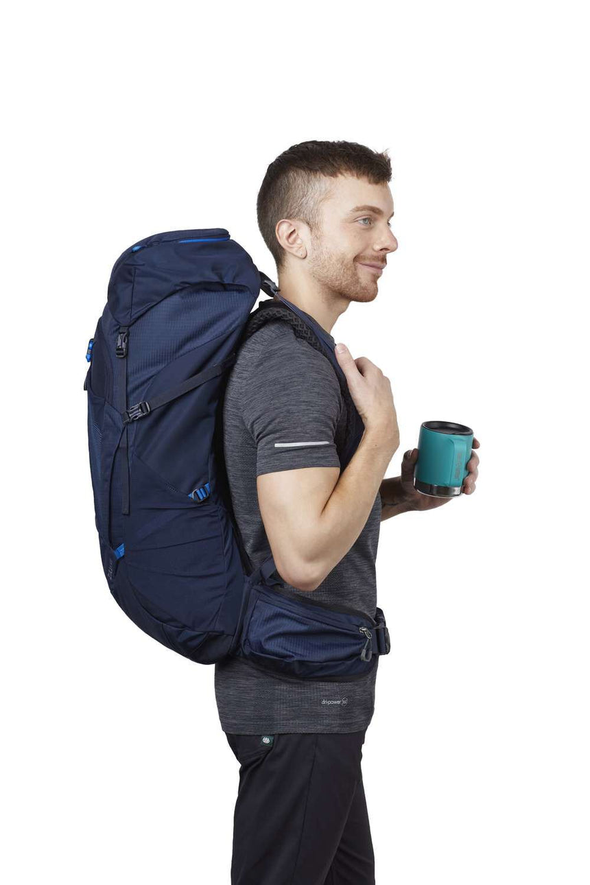 Gregory Zulu 35 Men's Hiking Backpack in Halo Blue - Front