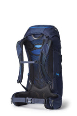 Gregory Zulu 35 Men's Hiking Backpack in Halo Blue - On Model Side View
