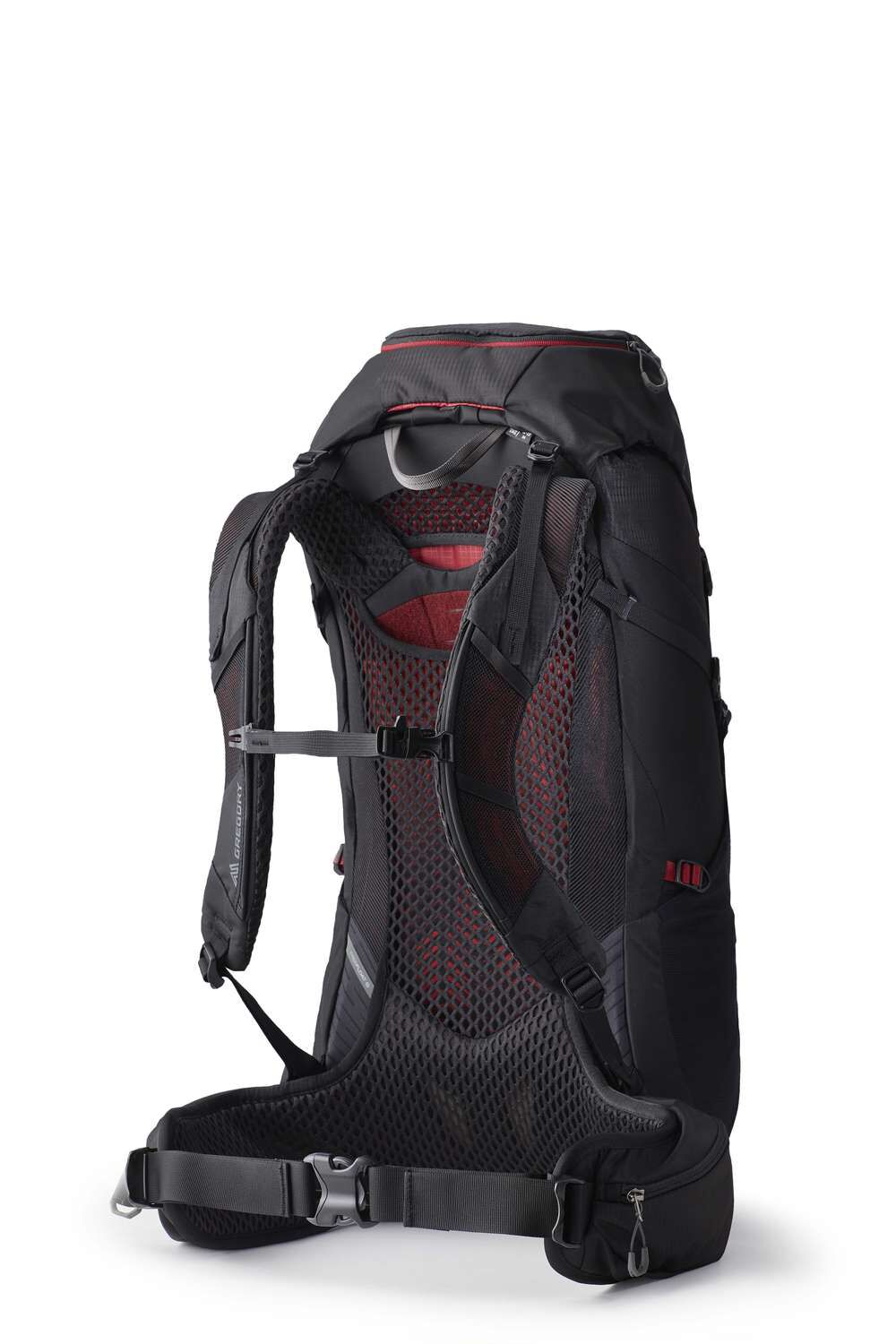 Gregory Zulu 35 Men's Hiking Backpack in Volcanic Black - Back