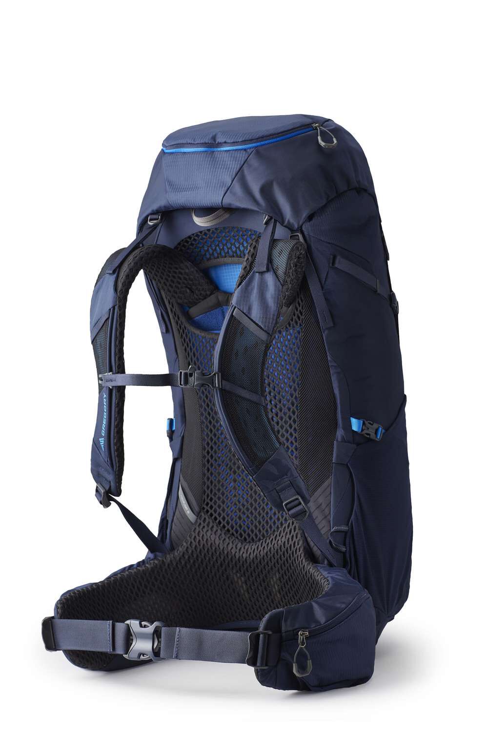 Gregory Zulu 55 Men's Hiking Backpack in Halo Blue - Back