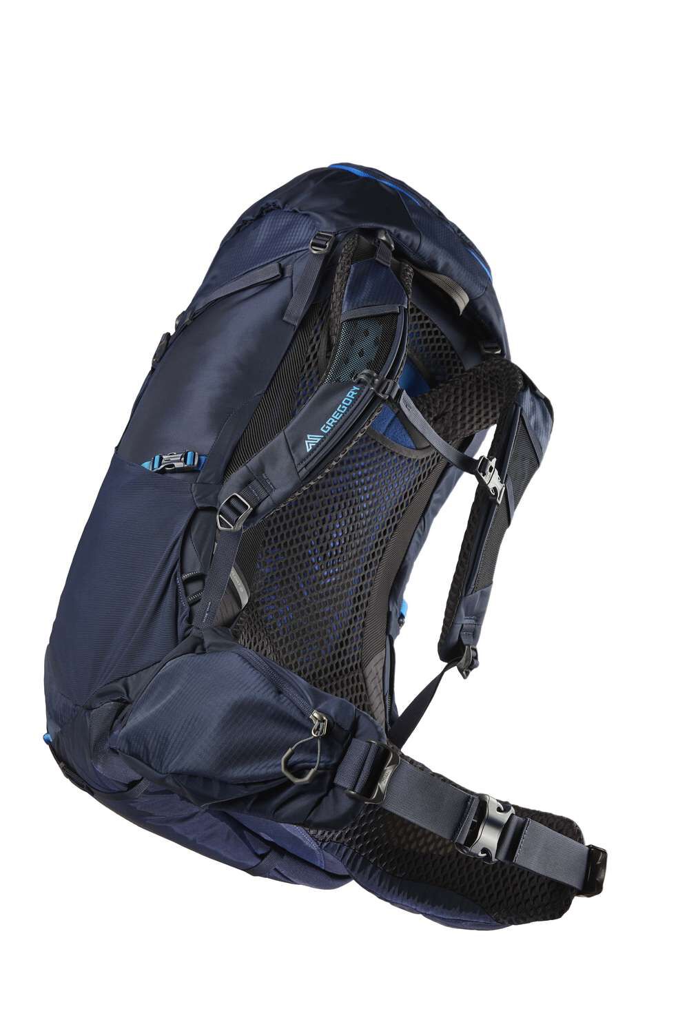 Gregory Zulu 55 Men's Hiking Backpack in Halo Blue - Suspension Detail