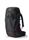 Gregory Zulu 55 Men's Hiking Backpack in Volcanic Black - Front
