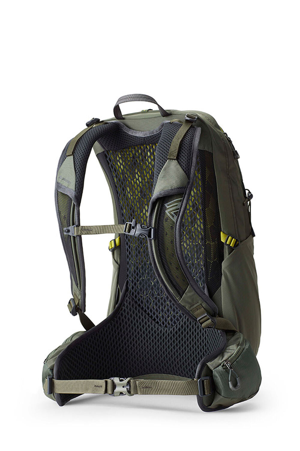 Gregory Zulu LT 20 Men's Hiking Backpack Forage Green - Back Angle