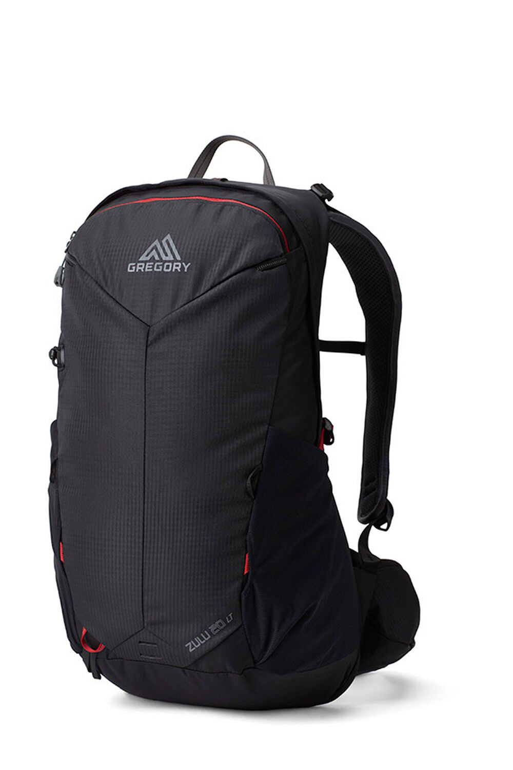 Gregory Zulu LT 20 Men's Hiking Backpack in Volcanic Black - Front