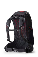 Gregory Zulu LT 28 Men's Hiking Backpack in Volcanic Black - Back