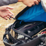 Gregory Alpaca 40L Oversized T-Grip Zipper Pulls - maximum leverage for easy opening