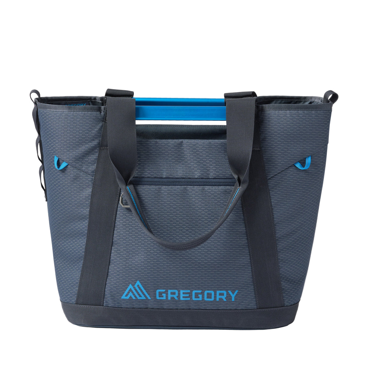 Gregory Alpaca Utility Tote 35L in Slate Blue - Front View with 40% recycled materials