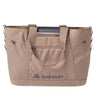 Gregory Alpaca Utility Tote 50L in Mirage Tan - Front View with aluminium handles