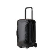 Gregory Alpaca Wheeled Duffel 40L in Obsidian Black - Front View carry-on size with telescoping handle