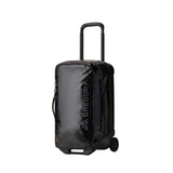 Gregory Alpaca Wheeled Duffel 40L in Obsidian Black - Front View carry-on size with telescoping handle