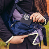 Gregory Amber 44 Oversized Hipbelt Pocket - large zippered storage for phone and trail essentials