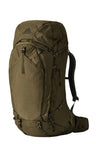 Gregory Baltoro 100 Pro RC 95L in Crocodile Green - Front View with FreeFloat A3 suspension system