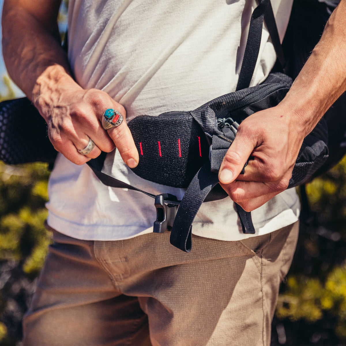 Gregory Baltoro 100 Pro RC Padded Hipbelt - FreeFloat system adapts to body shape for heavy loads