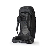 Gregory Baltoro 85 Pro RC 85L in Lava Black - Back View showing AirCushion breathable backpanel and perimeter frame