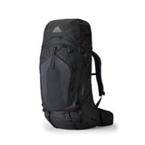 Gregory Baltoro 85 Pro RC 85L in Lava Black - Front View with FreeFloat A3 suspension and U-zip access