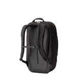 Gregory Border 30L Travel Backpack in Black Lichen - Back View showing AirCushion mesh (90% air)