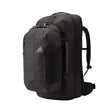 Gregory Border 50 + 15 Travel System in Black Lichen - Front View with 65L total capacity