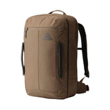 Gregory Border Carry-On 40L in Mesa Brown - Front View with 100% recycled materials