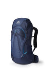 Gregory Jade 33L Women's Backpack in Midnight Navy - Front View with FreeFloat suspension and U-zip access