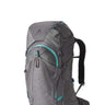 Gregory Jade 33L Women's Backpack in Mist Grey - Front View with adjustable torso system