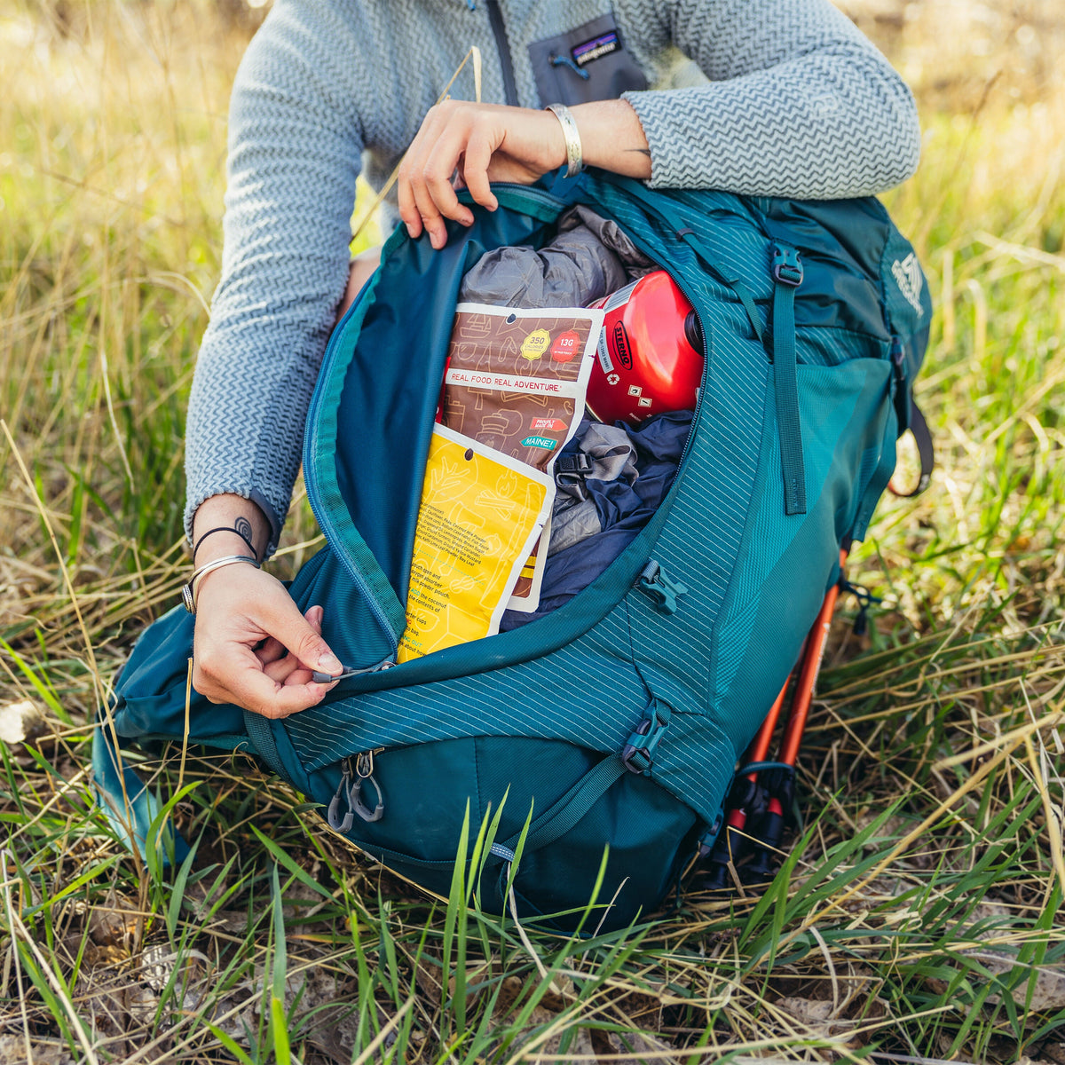 GregoryGregory Maven 58L Women's Backpacking Pack - FreeFloat Suspension with AirCushion MeshOutdoor Action