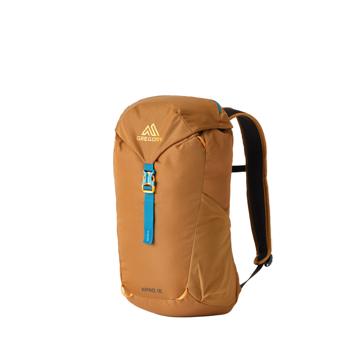 Gregory Nano 16L Daypack in Moab Tan - Front View with 40-100% recycled materials