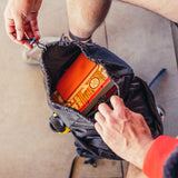 Gregory Nano 16L Quick-Pull Drawcord Closure - large reflective webbing puller for easy access